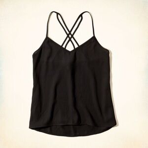 Hollister Strappy Criss Cross Back Tank, Size XS